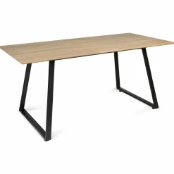 Table extensible moderne bois et métal*IDMarket Best