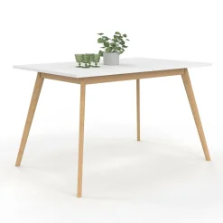 Table extensible scandinave blanche*IDMarket Outlet