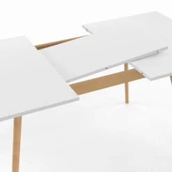 Table extensible scandinave blanche*IDMarket Outlet