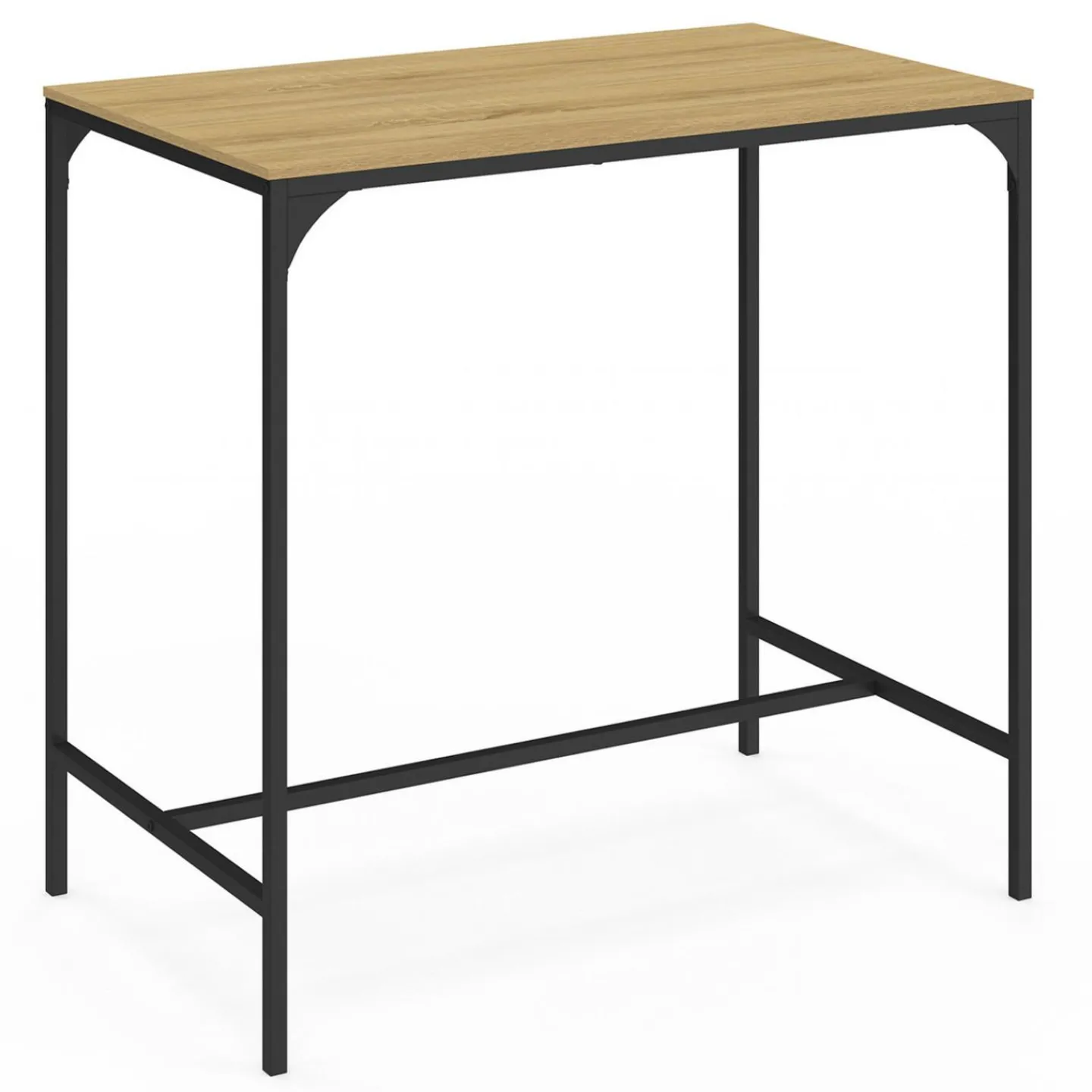 Table mange debout style industriel avec tabourets*IDMarket