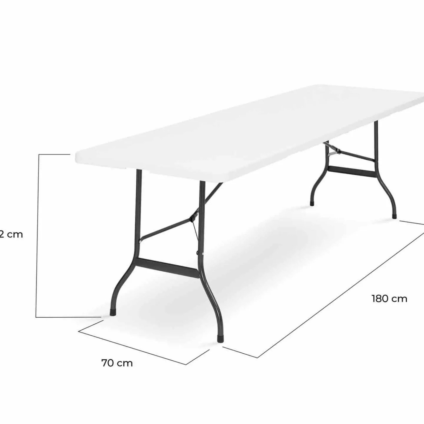 Table pliante d'appoint portable*IDMarket Sale