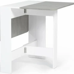 Table pliante design blanche et grise*IDMarket Sale