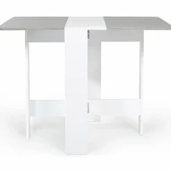 Table pliante design blanche et grise*IDMarket Sale