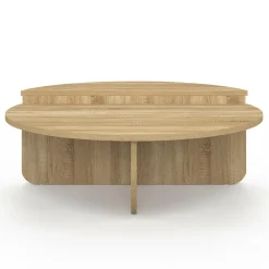 Tables basses rondes hêtre*IDMarket Sale