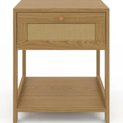 Tables de chevet vintage imitation cannage*IDMarket Sale