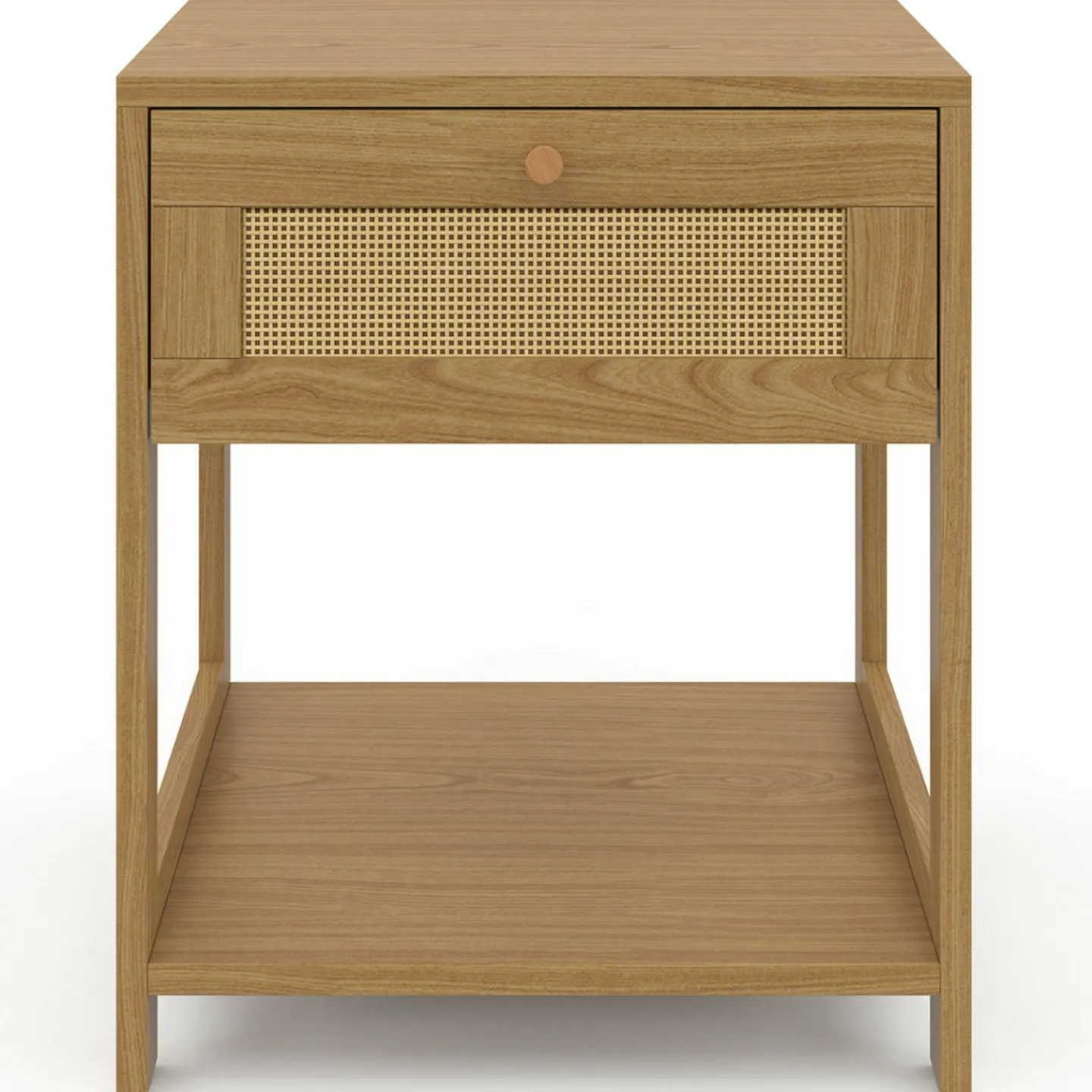 Tables de chevet vintage imitation cannage*IDMarket Sale