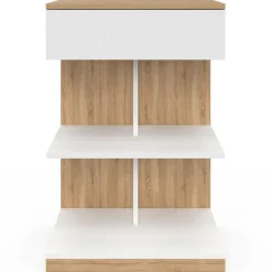 Tables de nuit avec un tiroir et deux étagères*IDMarket