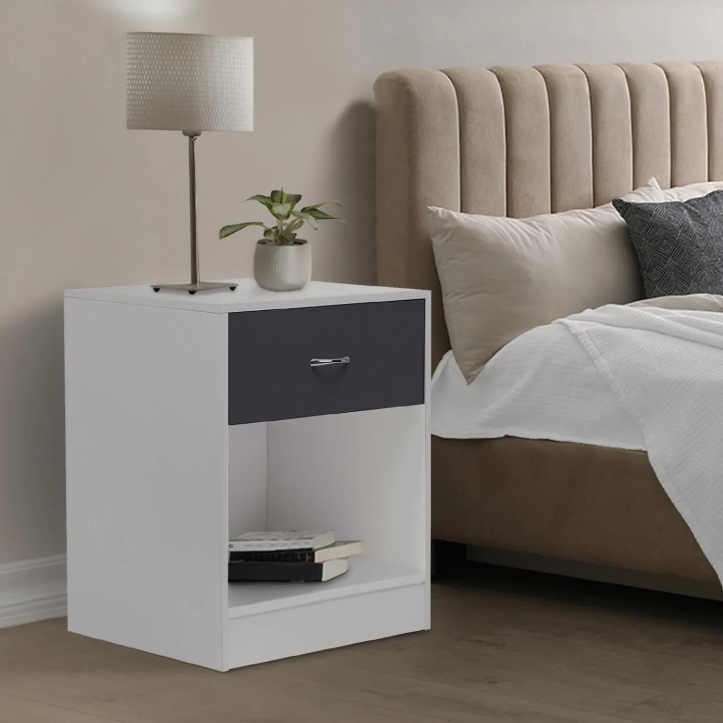 Tables de nuit blanches*IDMarket Discount