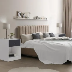 Tables de nuit blanches*IDMarket Discount