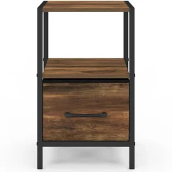 Tables de nuit effet bois vieilli*IDMarket Sale