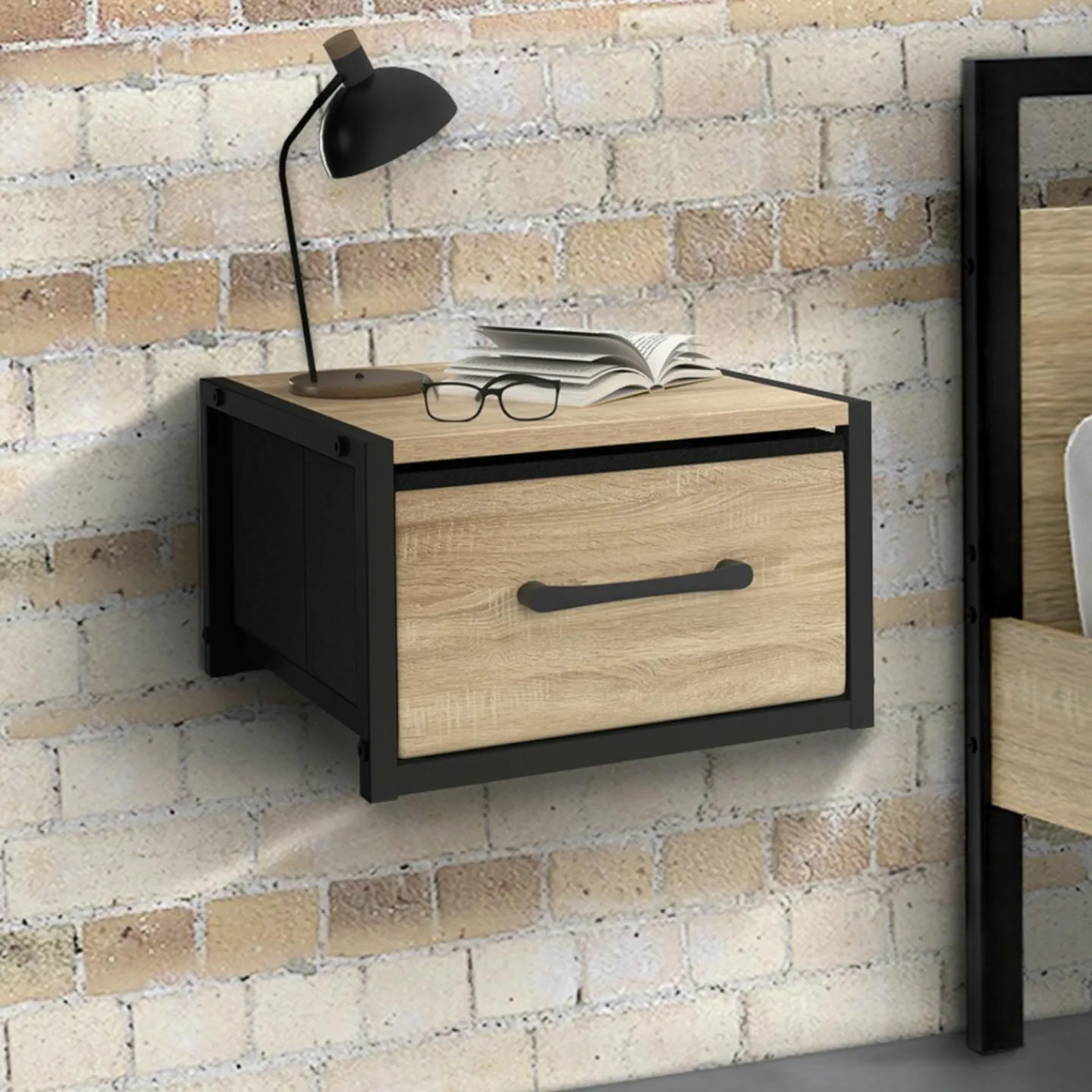 Tables de nuit murales industrielles*IDMarket Clearance