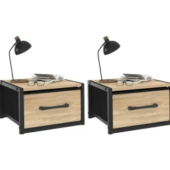 Tables de nuit murales industrielles*IDMarket Clearance