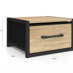 Tables de nuit murales industrielles*IDMarket Clearance