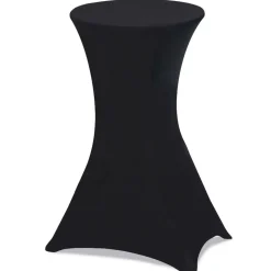 Tables hautes pliantes d’extérieur + housses noires*IDMarket Hot