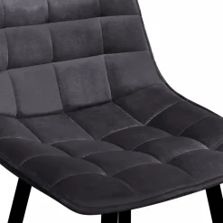 Tabourets de bar en velours multicolore*IDMarket New