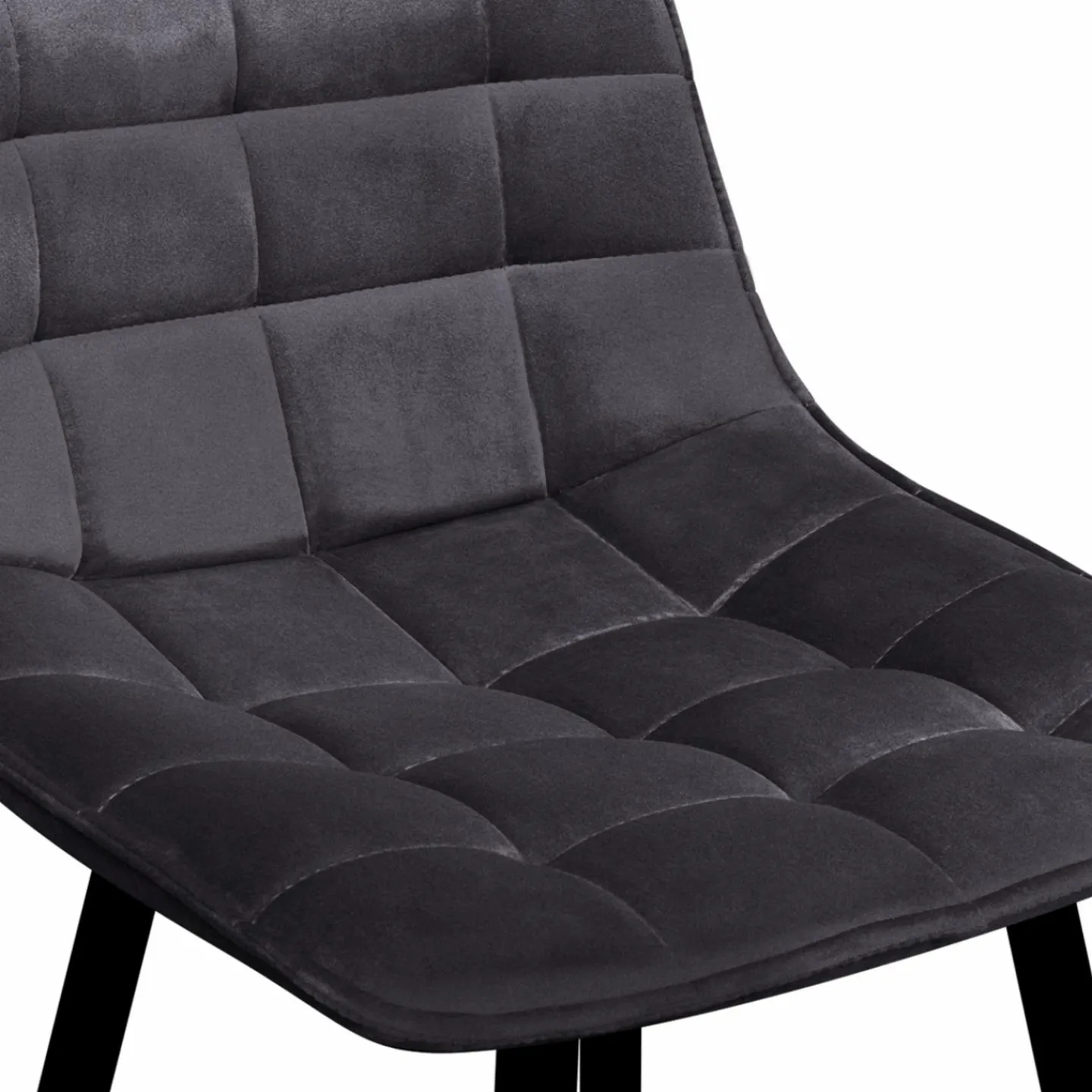 Tabourets de bar en velours multicolore*IDMarket New