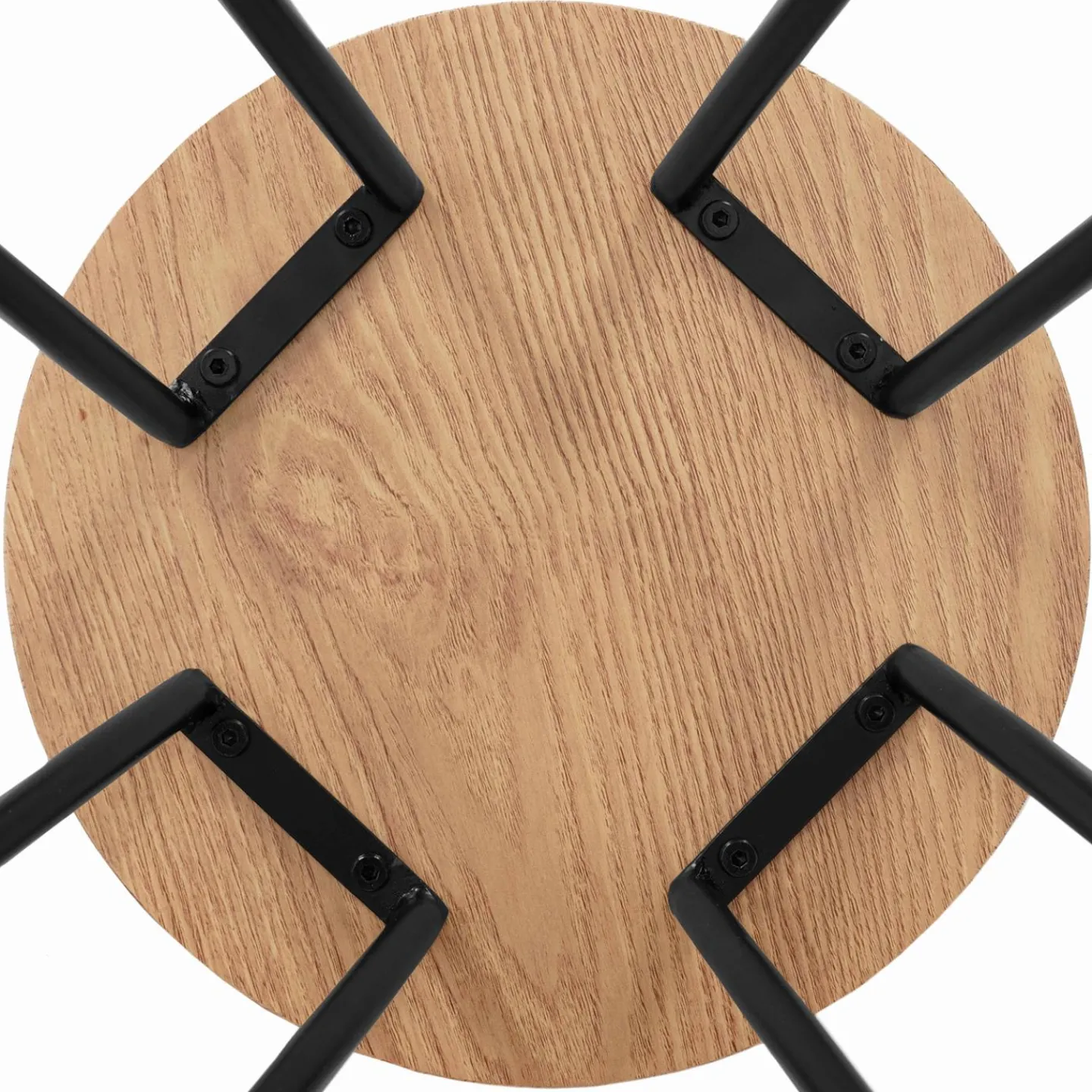 Tabourets de bar industriel bois et métal*IDMarket Best