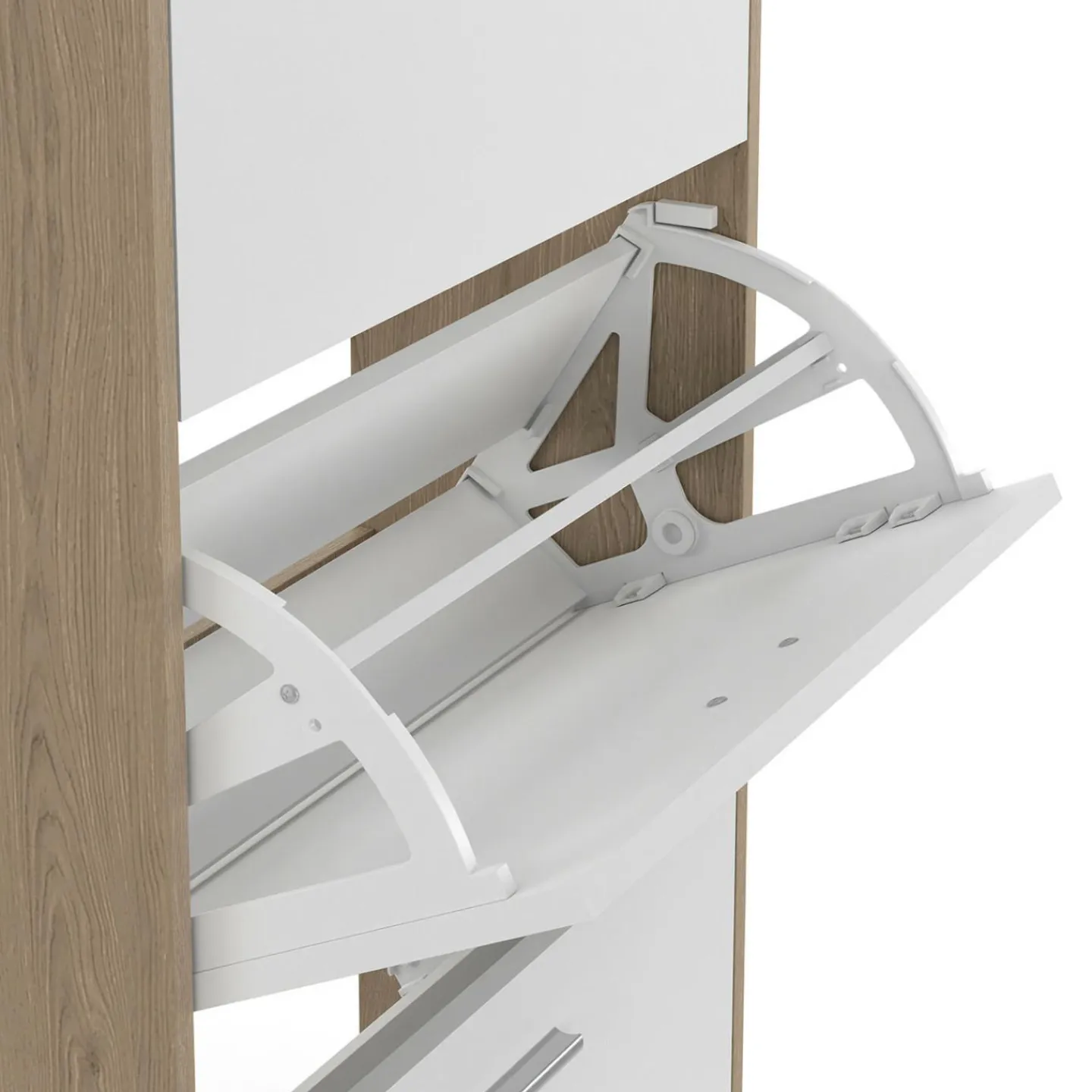 Étagère à chaussures 4 portes*IDMarket Clearance