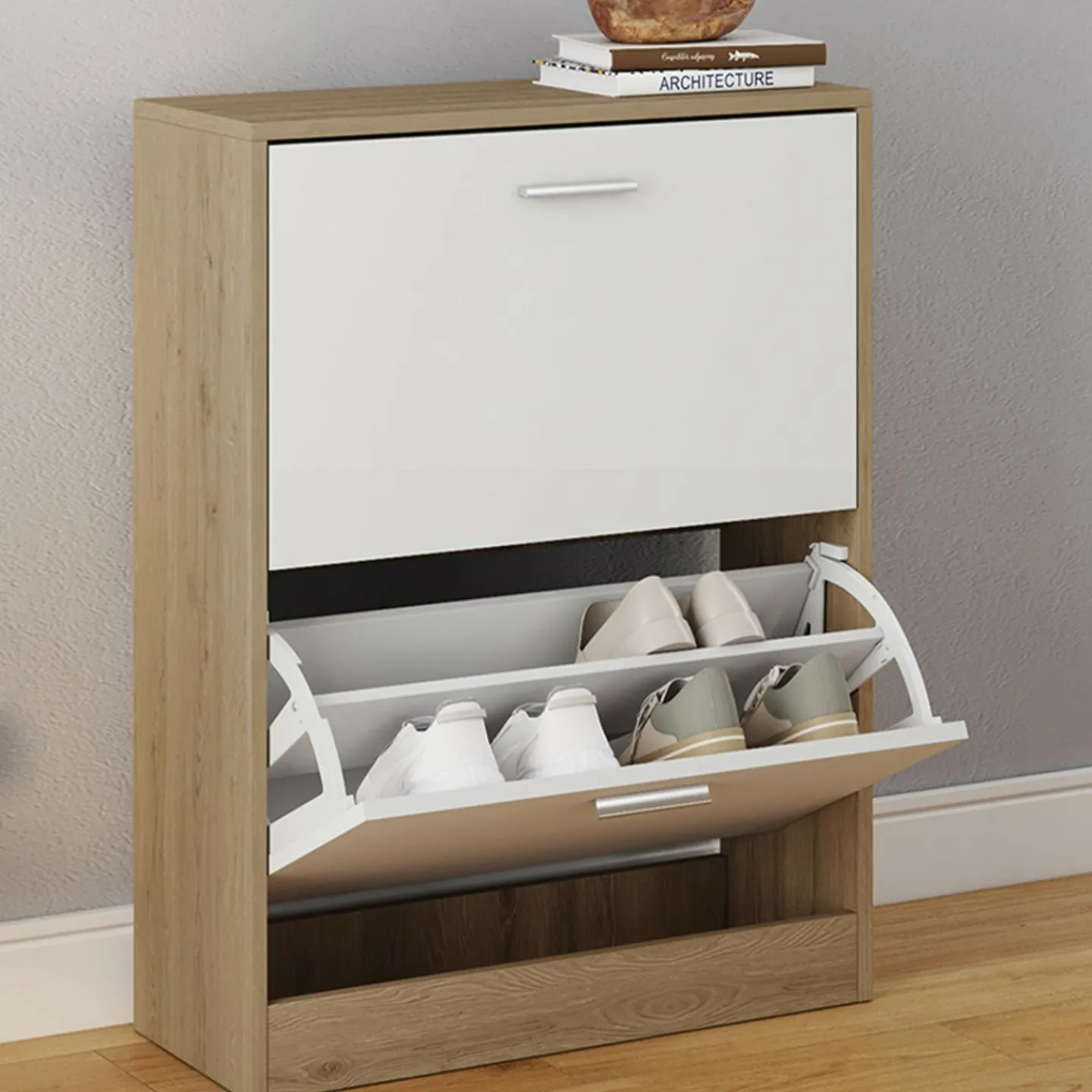 Étagère à chaussures 2 portes*IDMarket Online