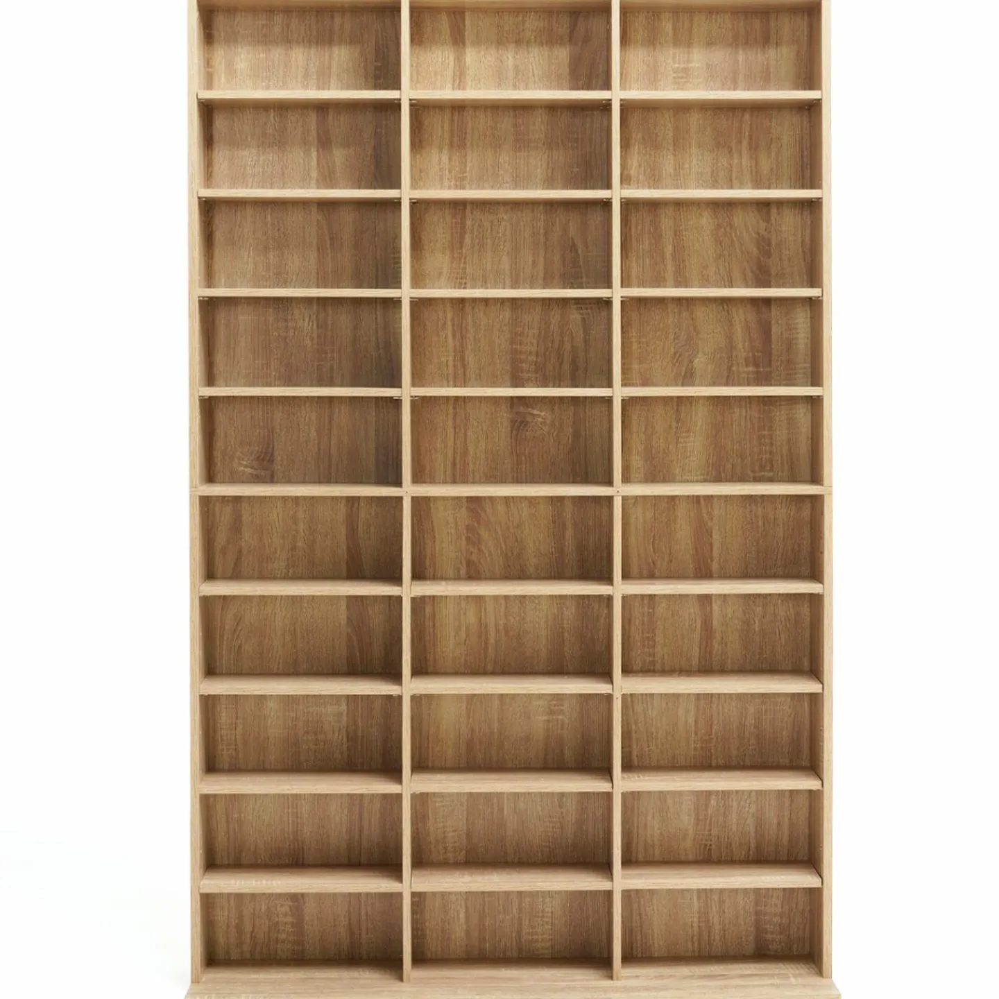 Étagère bibliothèque 30 cases modulables effet bois*IDMarket Hot