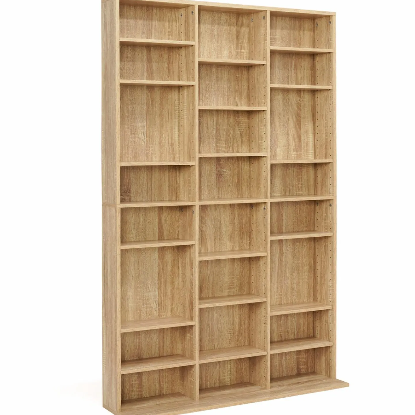Étagère bibliothèque 30 cases modulables effet bois*IDMarket Hot