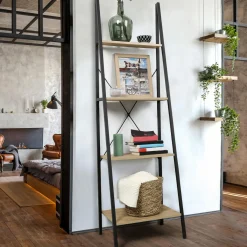 Étagère échelle industrielle 4 niveaux*IDMarket Clearance