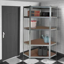 Étagère galva 875 kg 5 plateaux*IDMarket Sale