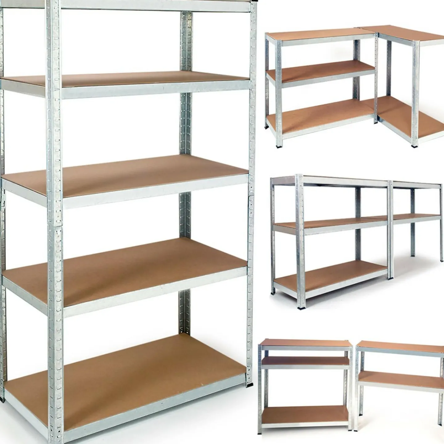 Étagère modulable pour charges lourdes*IDMarket New