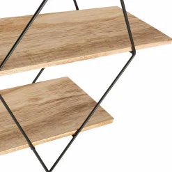 Étagère murale losange style industriel*IDMarket Clearance