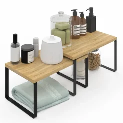 Étagères de rangement pour placard : lot de 4*IDMarket Discount