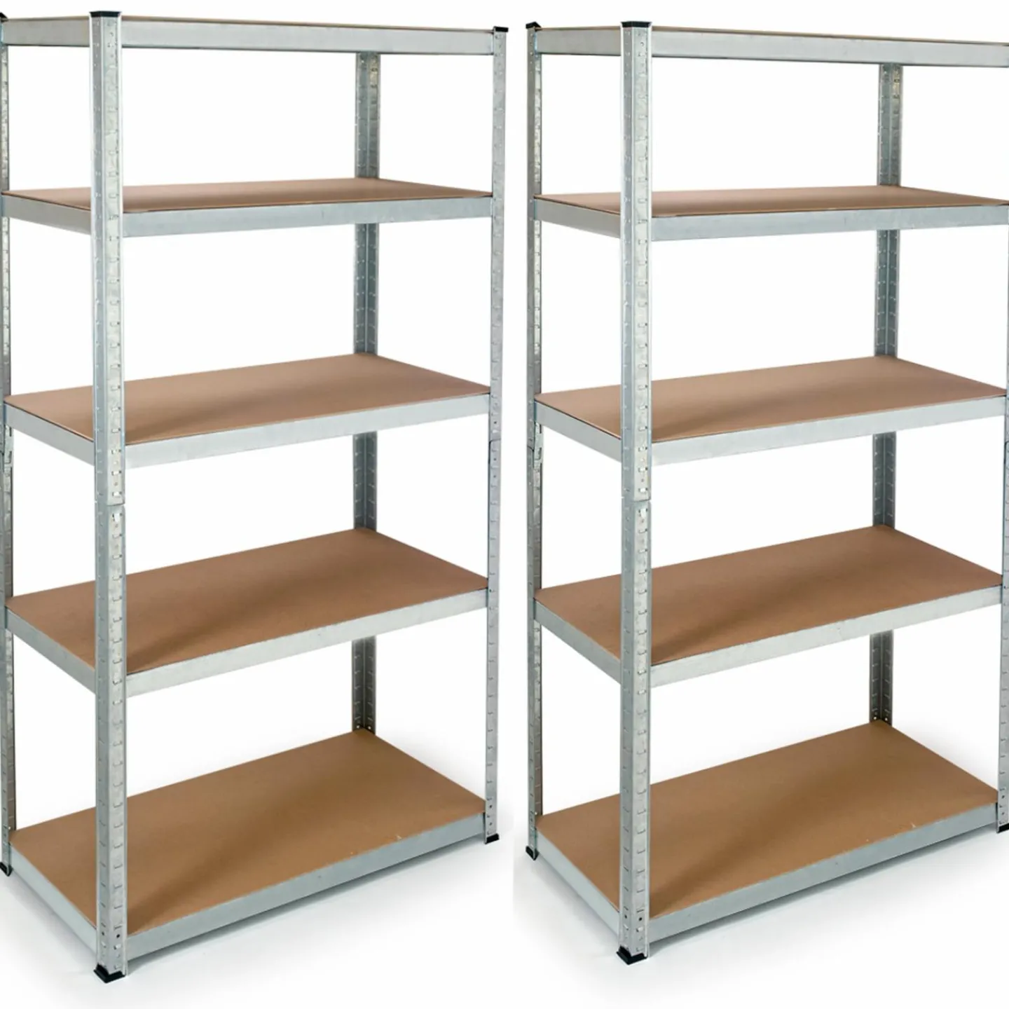 Étagères modulables charges lourdes en métal*IDMarket Outlet