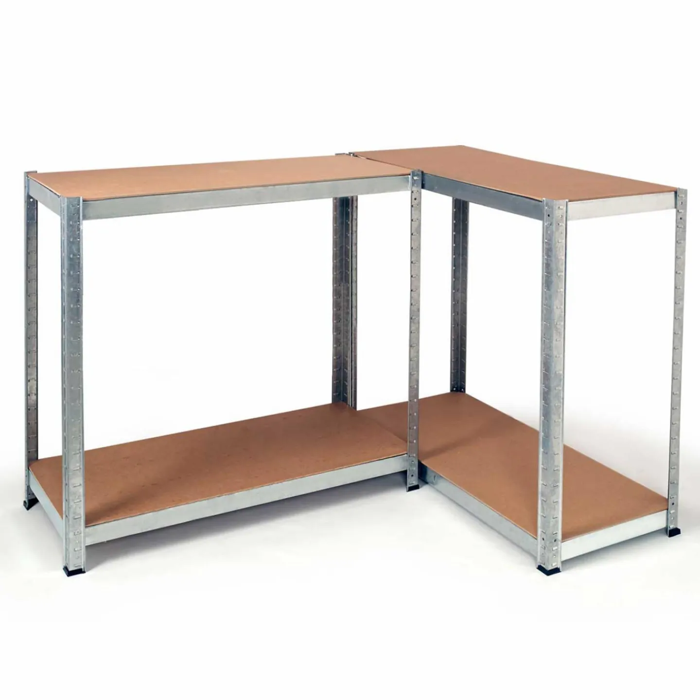 Étagères modulables charges lourdes en métal 150 cm*IDMarket Outlet