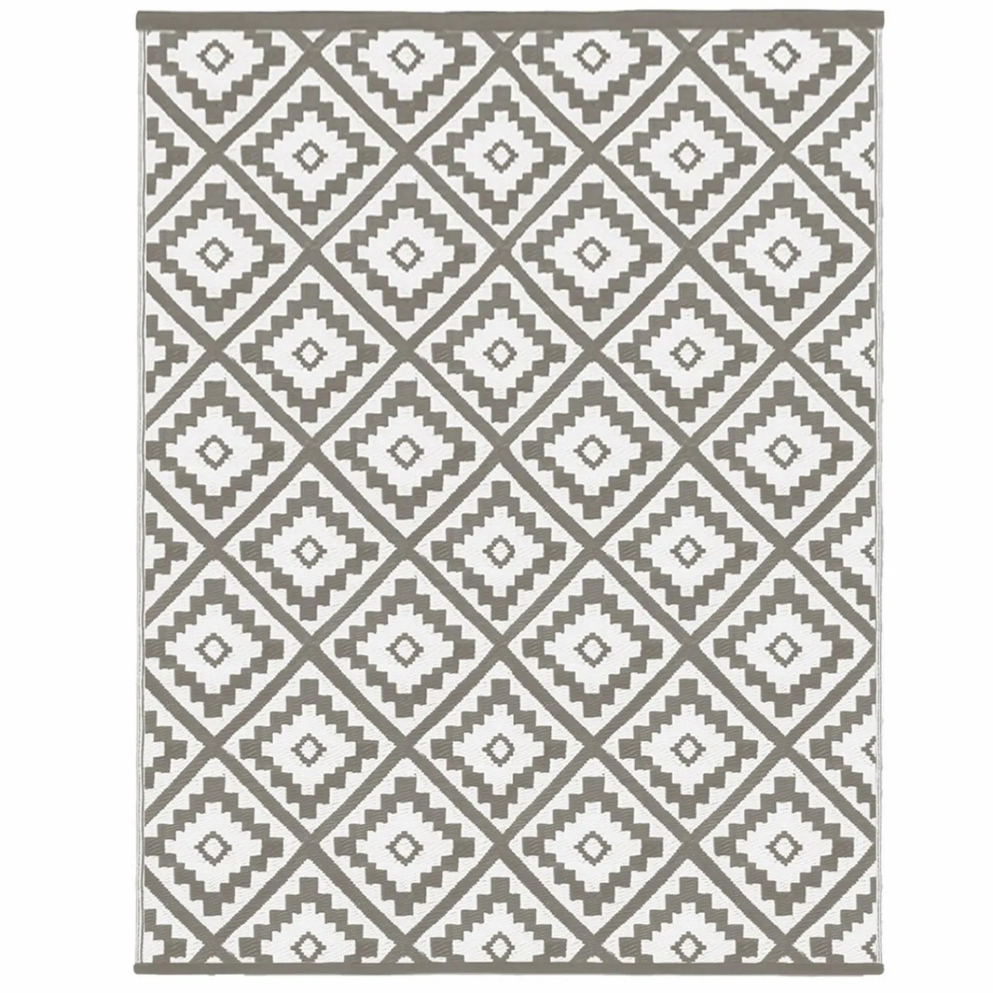 Tapis d'extérieur pour terrasse couleur taupe*IDMarket Sale
