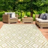 Tapis extérieur beige 270x370cm*IDMarket Discount