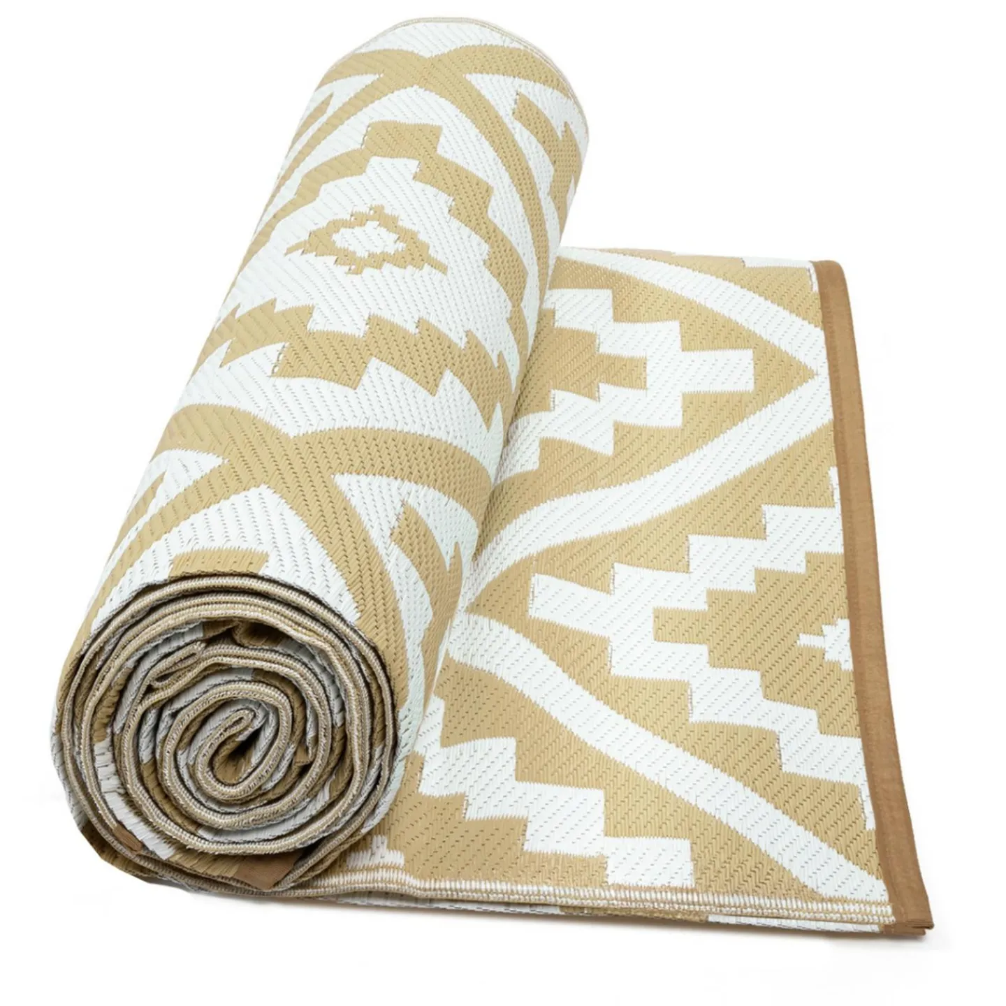 Tapis extérieur beige 270x370cm*IDMarket Discount