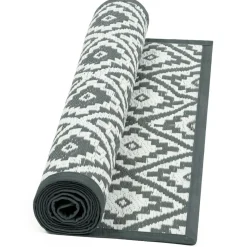 Tapis extérieur gris 80x250cm*IDMarket Sale