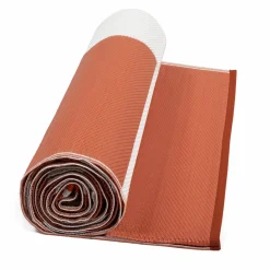 Tapis extérieur terracotta à formes géométriques*IDMarket Hot