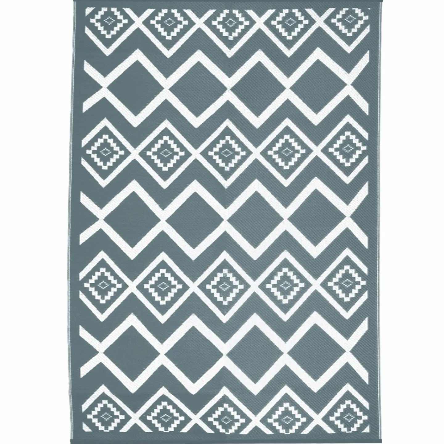 Tapis extérieur 180x280 cm gris et blanc*IDMarket Discount
