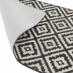 Tapis intérieur gris et blanc 60x180cm*IDMarket New