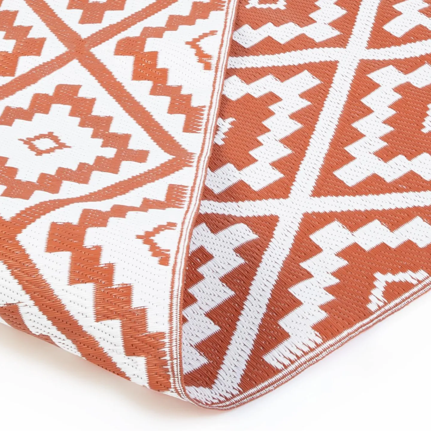 Tapis terracota pour extérieur et terrasse*IDMarket