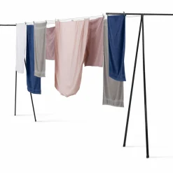 Étendoir à linge extérieur en métal 35m de fil*IDMarket Sale