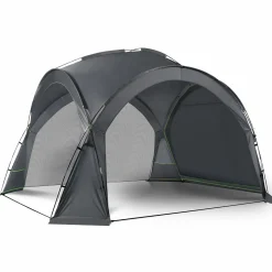 Tente dôme LED gris anthracite*IDMarket Discount