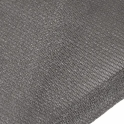 Toile ombrage rectangulaire haute densité grise 3x4 m*IDMarket New