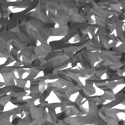 Toile ombrage rectangulaire camouflage gris 4x6 m*IDMarket Best