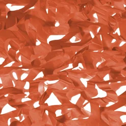 Toile ombrage terracotta camouflage rectangulaire 4x6m*IDMarket New