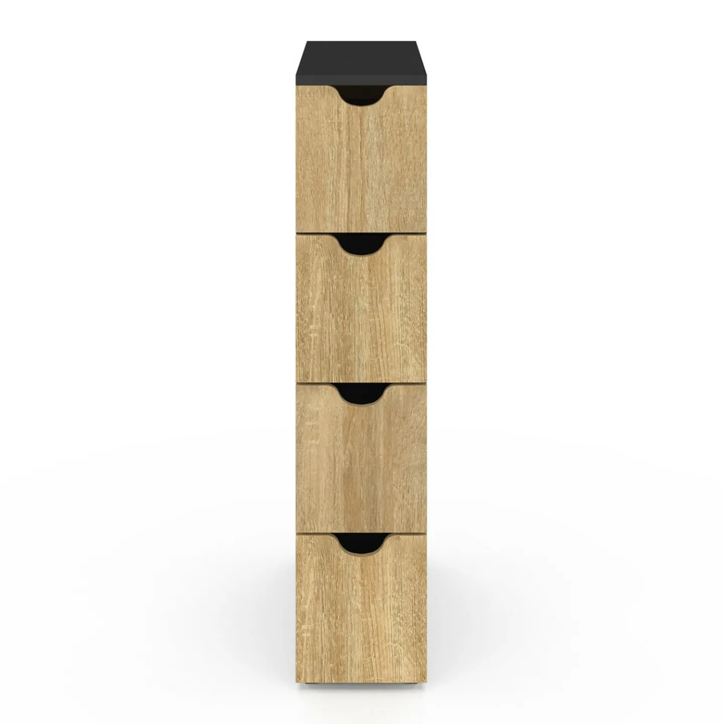 Tour de rangement gain de place sur roulettes*IDMarket