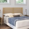 Tête de lit en lattes coloris bois clair 160 cm*IDMarket Best