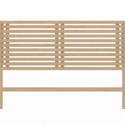 Tête de lit en lattes coloris bois clair 160 cm*IDMarket Best