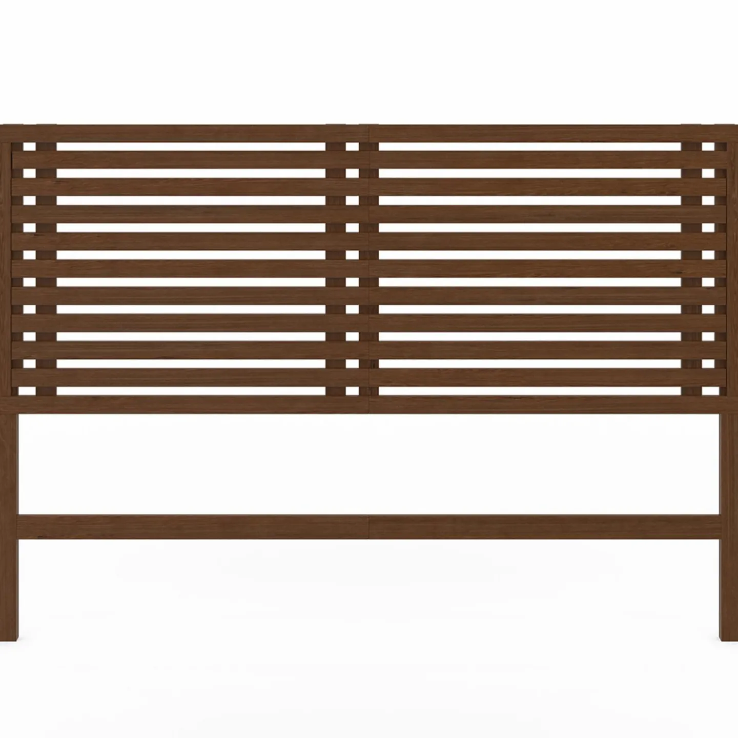 Tête de lit en lattes coloris bois vieilli 160 cm*IDMarket New