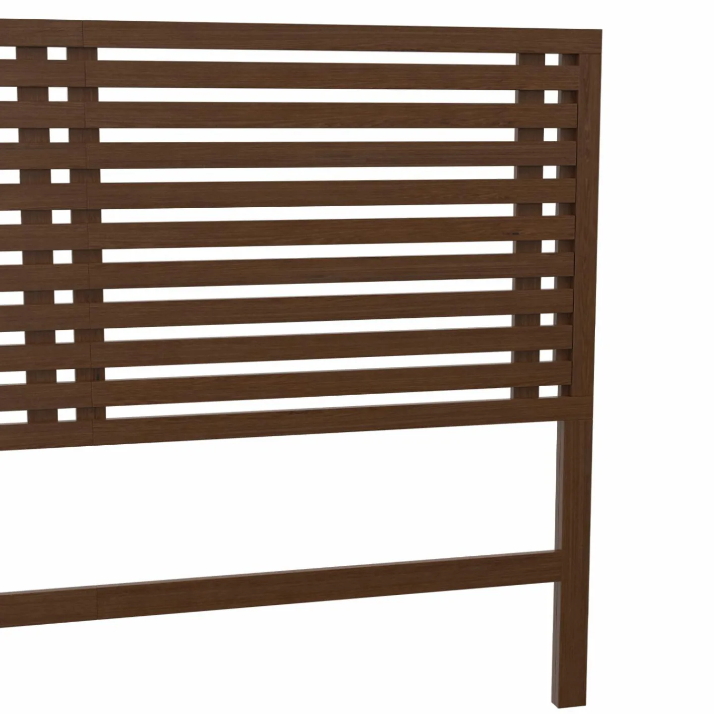 Tête de lit en lattes coloris bois vieilli 160 cm*IDMarket New